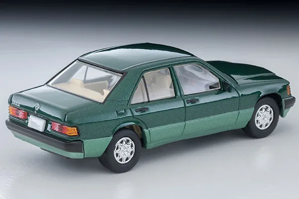 TOMYTEC TLV TOMYTEC TLV 1/64 LVN77d Mercedes-Benz 190 E (Green), 1992 model year 圖片 3