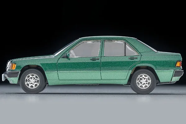 TOMYTEC TLV TOMYTEC TLV 1/64 LVN77d Mercedes-Benz 190 E (Green), 1992 model year 圖片 4
