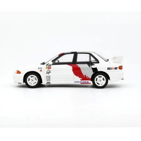 OttO mobile OttO mobile OT1344 1:18 MITSUBISHI LANCER EVO III SCOTIA WHITE W83 1995 圖片 3