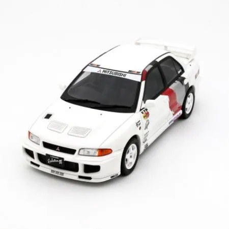 OttO mobile OttO mobile OT1344 1:18 MITSUBISHI LANCER EVO III SCOTIA WHITE W83 1995 圖片 5