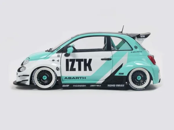 SOLIDO SOLIDO S1815403 1:18 FIAT 595 ABARTH LIBERTY WALK BODY KIT 2025 圖片 3