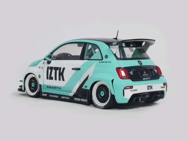SOLIDO SOLIDO S1815403 1:18 FIAT 595 ABARTH LIBERTY WALK BODY KIT 2025 圖片 4