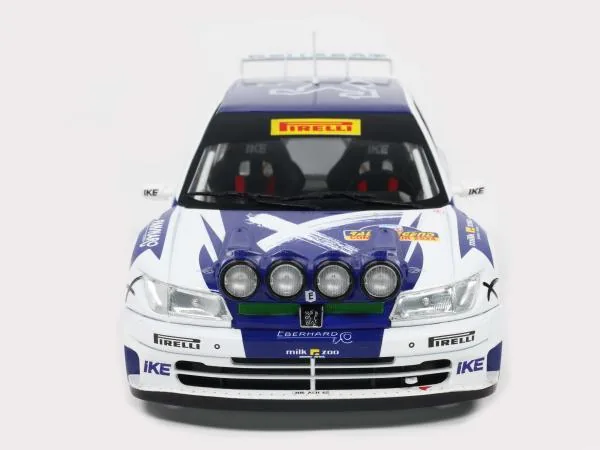 SOLIDO SOLIDO S1808312 1:18 PEUGEOT 306 MAXI WHITE F.DELECOUR / R.ROCHE #5 RALLYLEGEND 2024