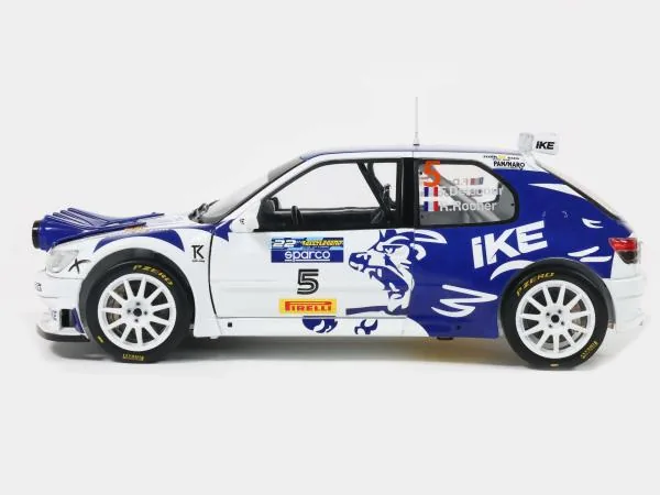 SOLIDO SOLIDO S1808312 1:18 PEUGEOT 306 MAXI WHITE F.DELECOUR / R.ROCHE #5 RALLYLEGEND 2024 圖片 3