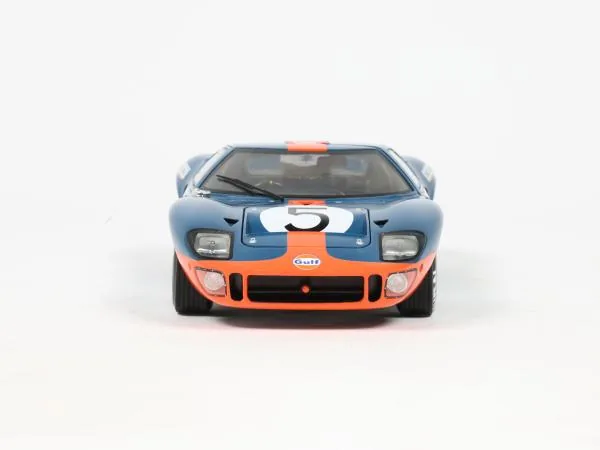 SOLIDO SOLIDO S1803013 1:18 FORD GT40 MK.1 DARK BLUE & ORANGE 1968