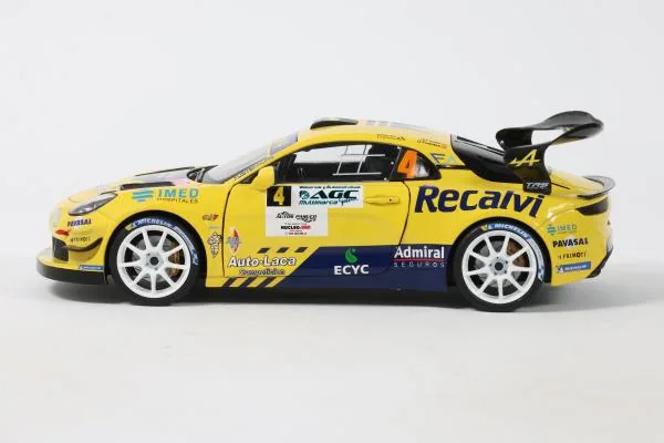 SOLIDO SOLIDO S1801634 1:18 ALPINE A110 RGT+ YELLOW #4 M.FUSTER / D.FUENTES RALLYE DU MONT BLANC 2025 圖片 3