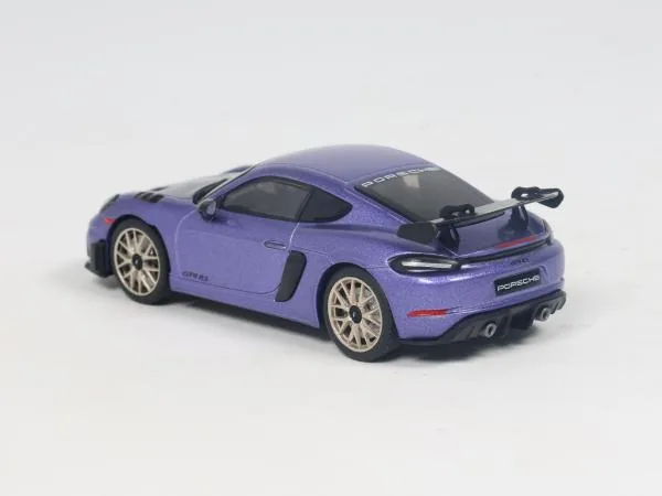 SOLIDO SOLIDO S4318803 1:43 PORSCHE 718 CAYMAN GT4 RS W/WEISSACH PACKAGE VIOLA PURPLE METALLIC 2024 圖片 3