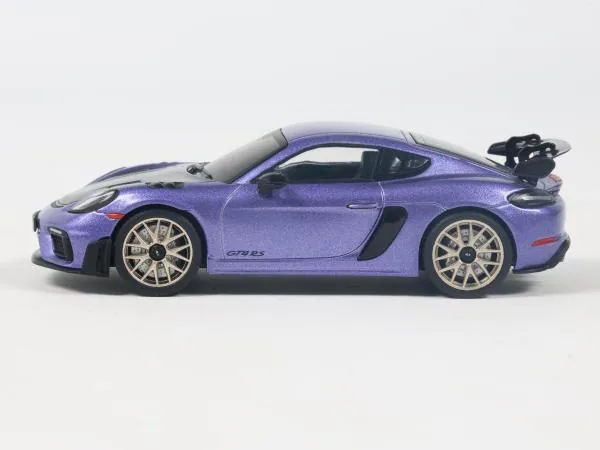 SOLIDO SOLIDO S4318803 1:43 PORSCHE 718 CAYMAN GT4 RS W/WEISSACH PACKAGE VIOLA PURPLE METALLIC 2024 圖片 4