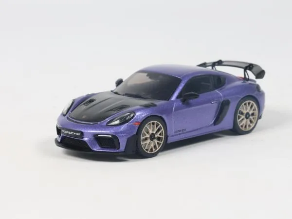 SOLIDO SOLIDO S4318803 1:43 PORSCHE 718 CAYMAN GT4 RS W/WEISSACH PACKAGE VIOLA PURPLE METALLIC 2024 圖片 6