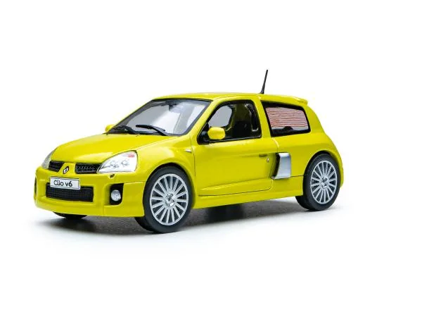 SOLIDO SOLIDO S4318104 1:43 RENAULT CLIO V6 PH.2 ACID YELLOW 2004 圖片 6