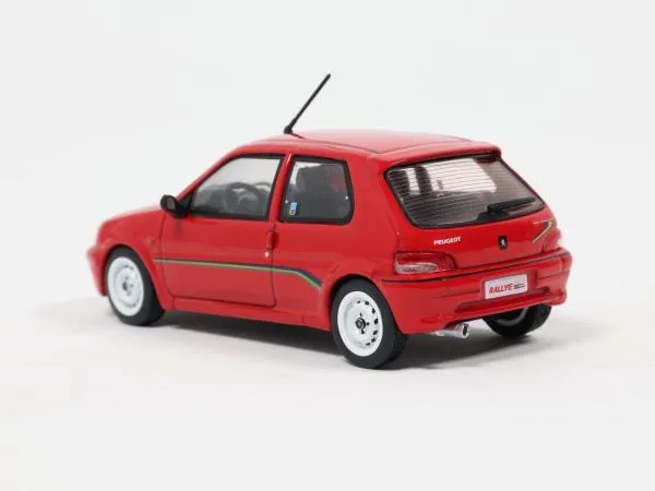 SOLIDO SOLIDO S4312105 1:43 PEUGEOT 106 PH.2 RALLYE ROUGE VALLELUNGA 1995